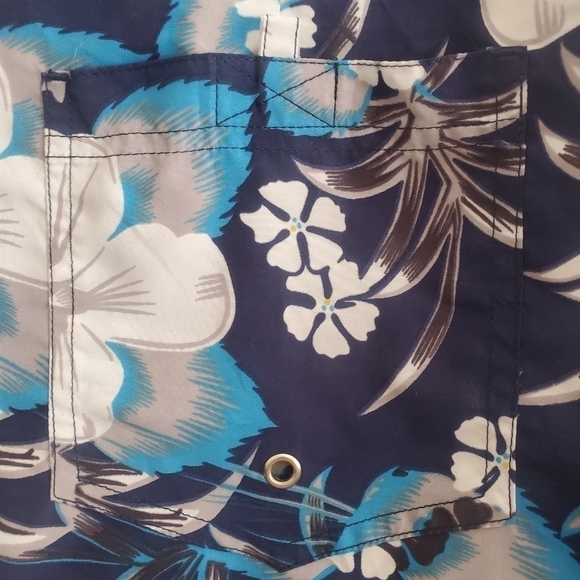 Bw Sport Board Skirt Blue Hawaiin Print Beach Surf Swim Pool (8) - Picture 7 of 10